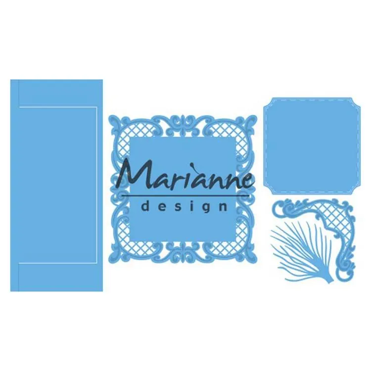 Marianne Design Creatables Anja's Vertical Folding Die (Square)
