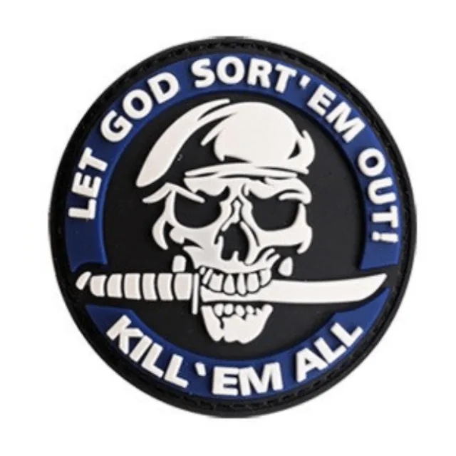 Military Skull Patches