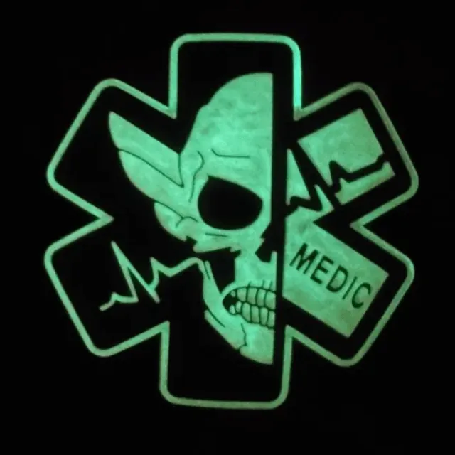 Military Skull Patches