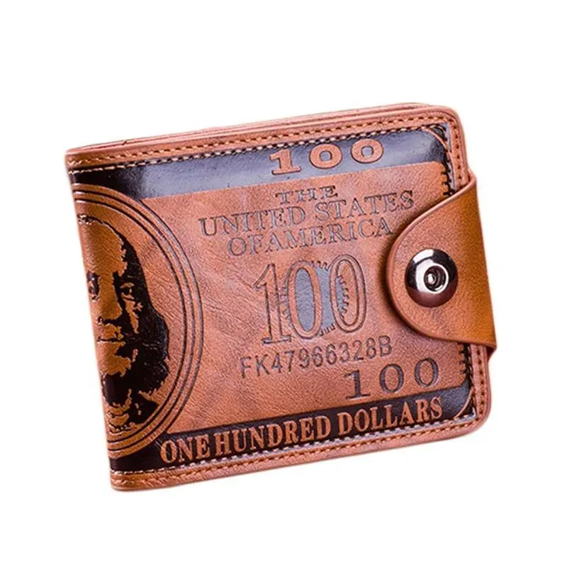 Money Money Leather Men Wallet