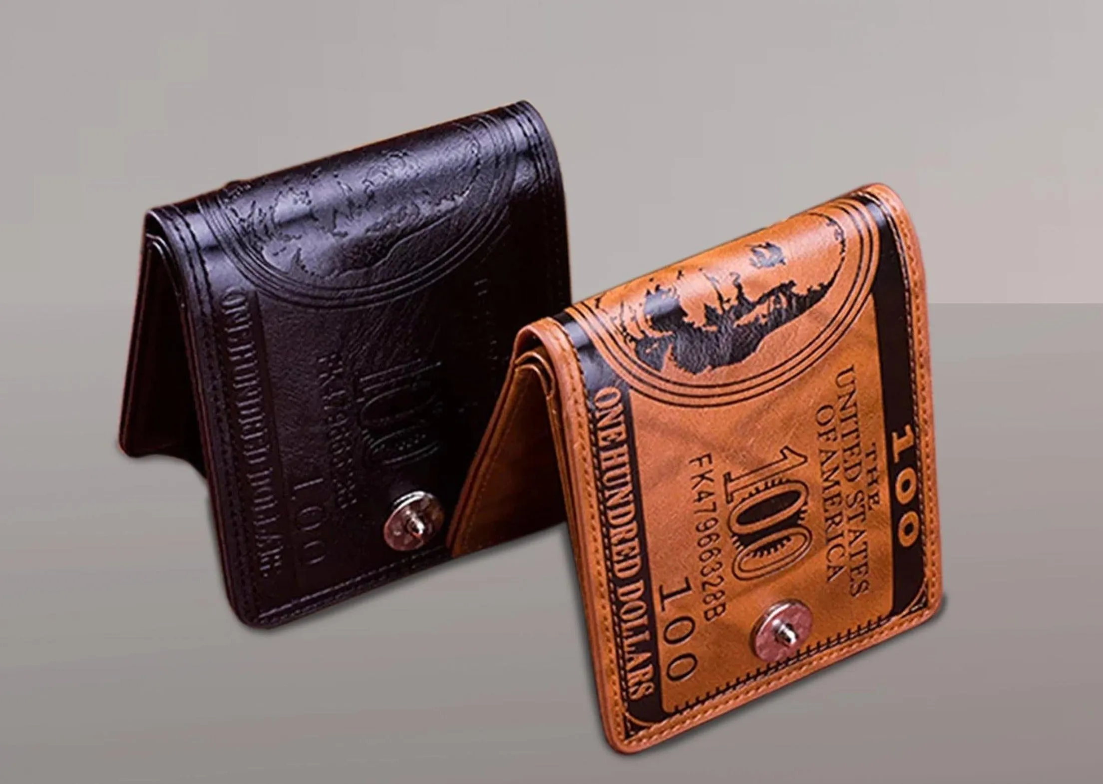 Money Money Leather Men Wallet