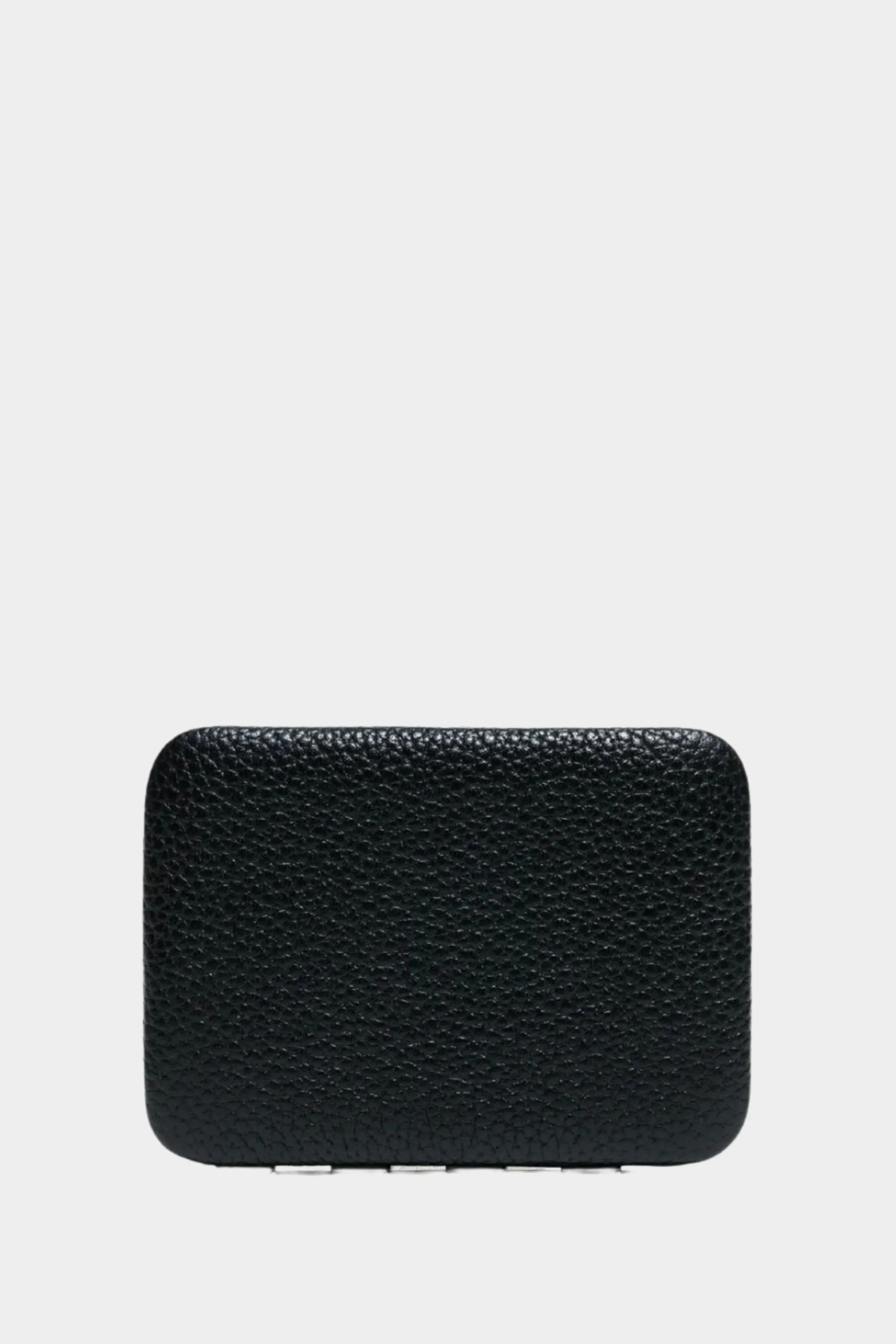 Nolan Card Holder, Black Silver