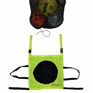 Optimum Football Soccer Target, Mesh Bag Carry Bag, Ball Carrier