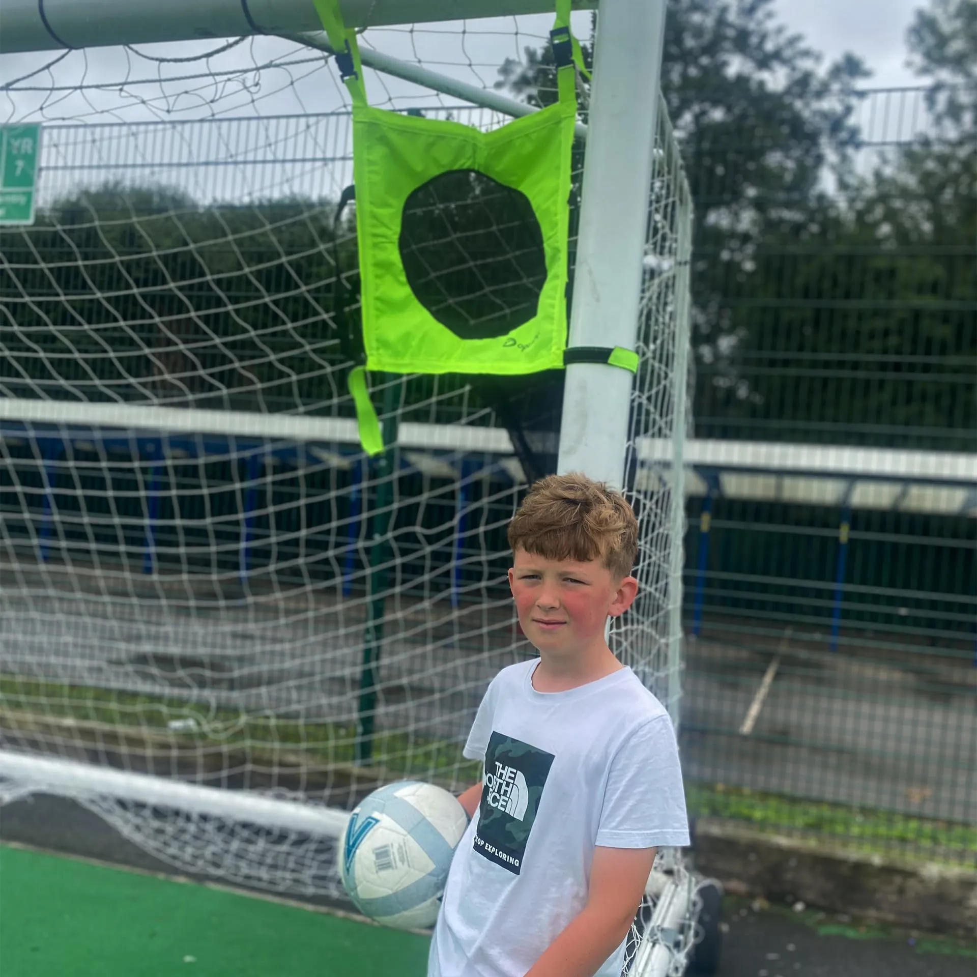 Optimum Football Soccer Target, Mesh Bag Carry Bag, Ball Carrier