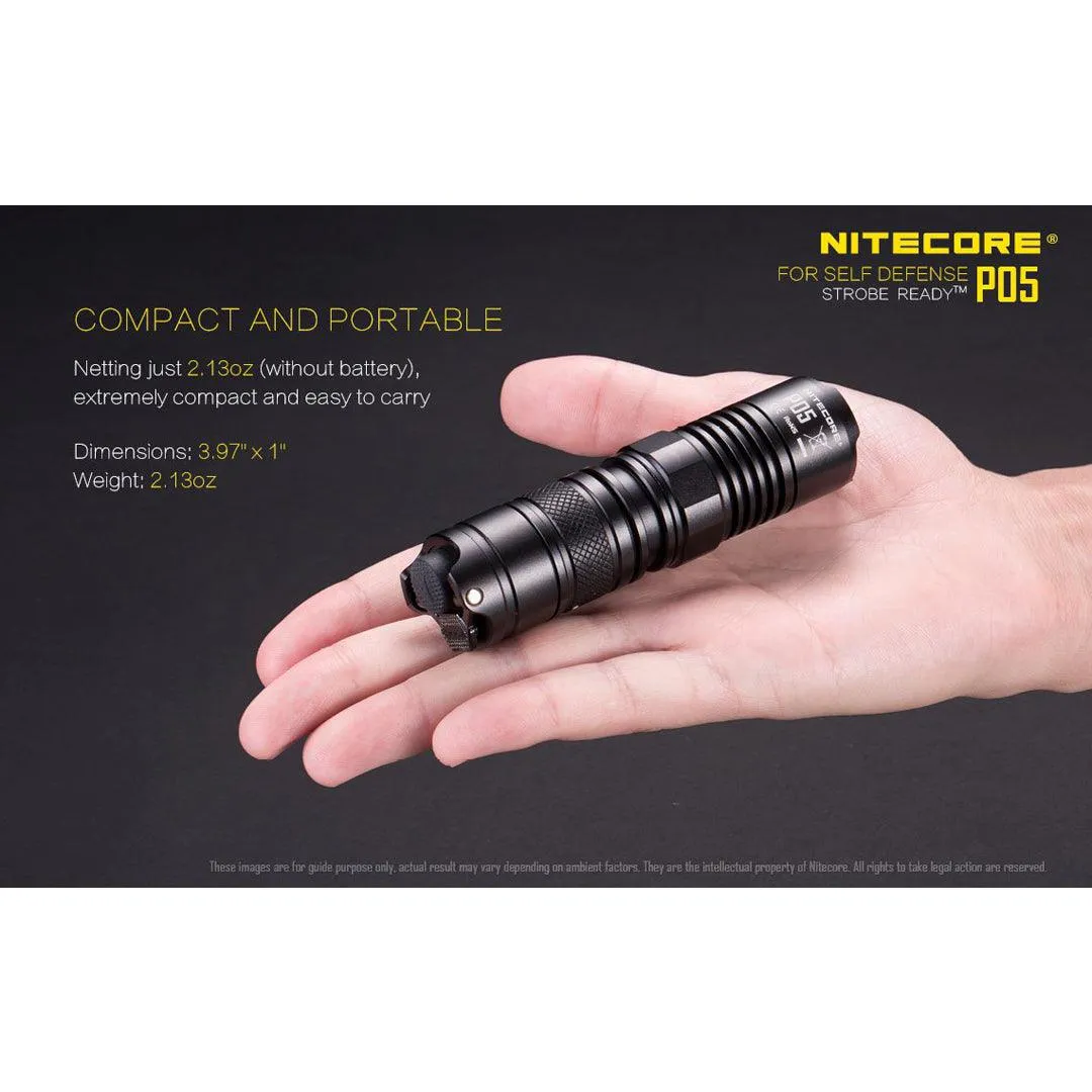 P05 Tactical Compact LED Flashlight