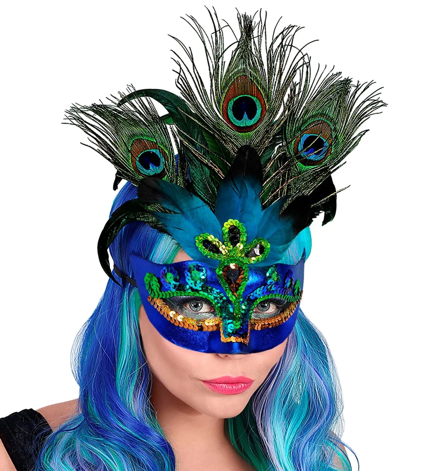 Peacock Eye-mask