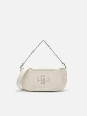 PEDRO Icon Oiled Leather Studded Shoulder Bag
