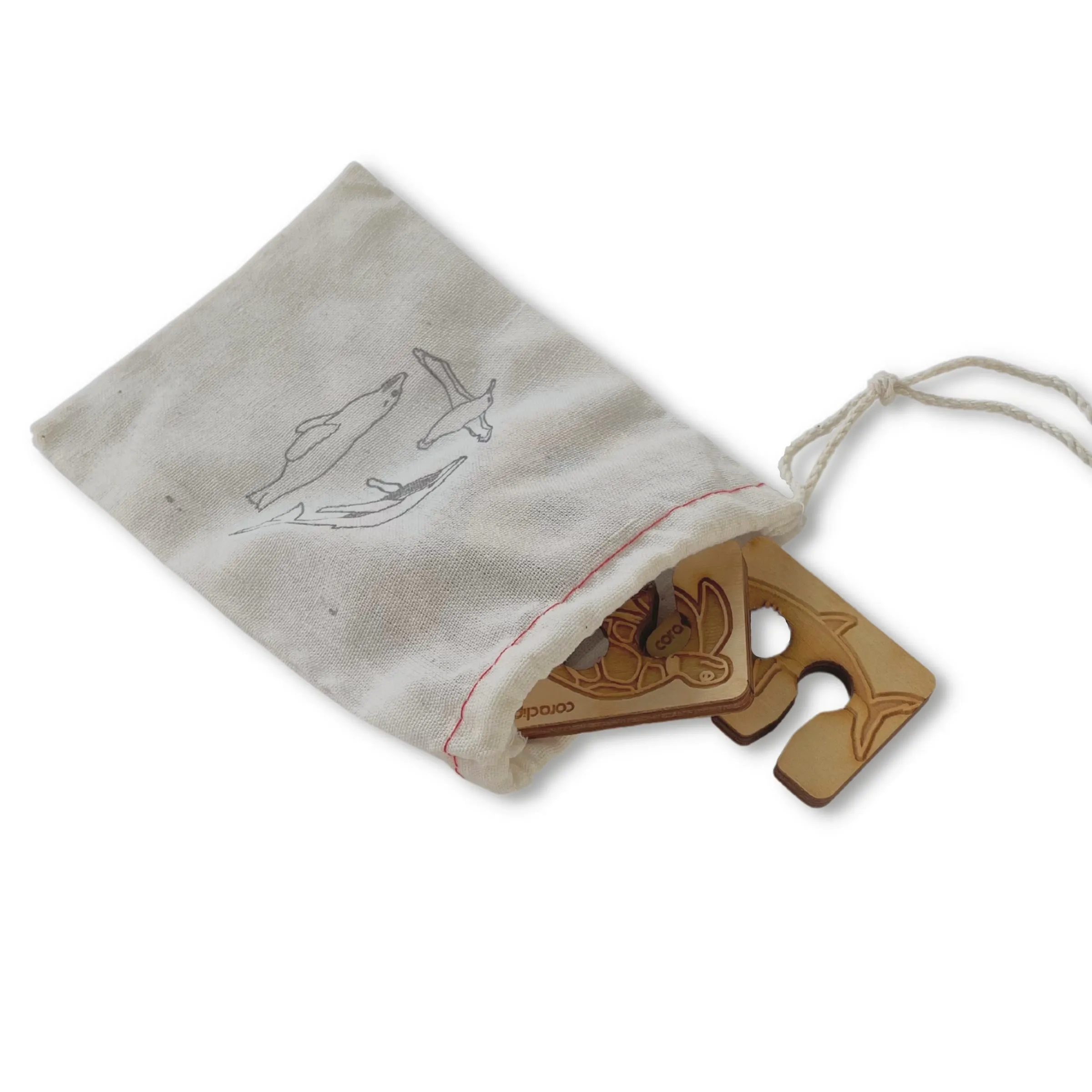 Plastic-Free Bag Clips - Set of 4 with Gift Bag