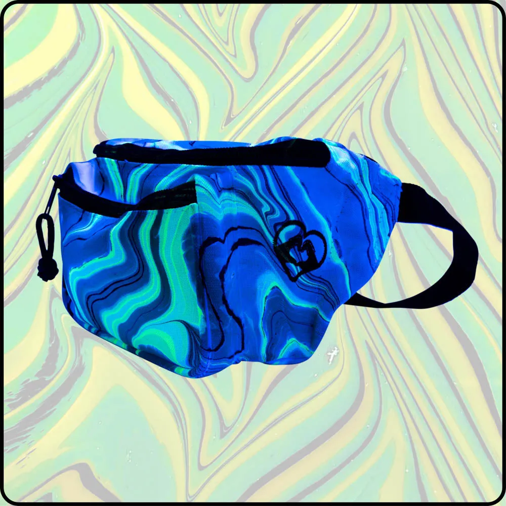 Prime Slime UV Hydro-Dipped Fanny Pack