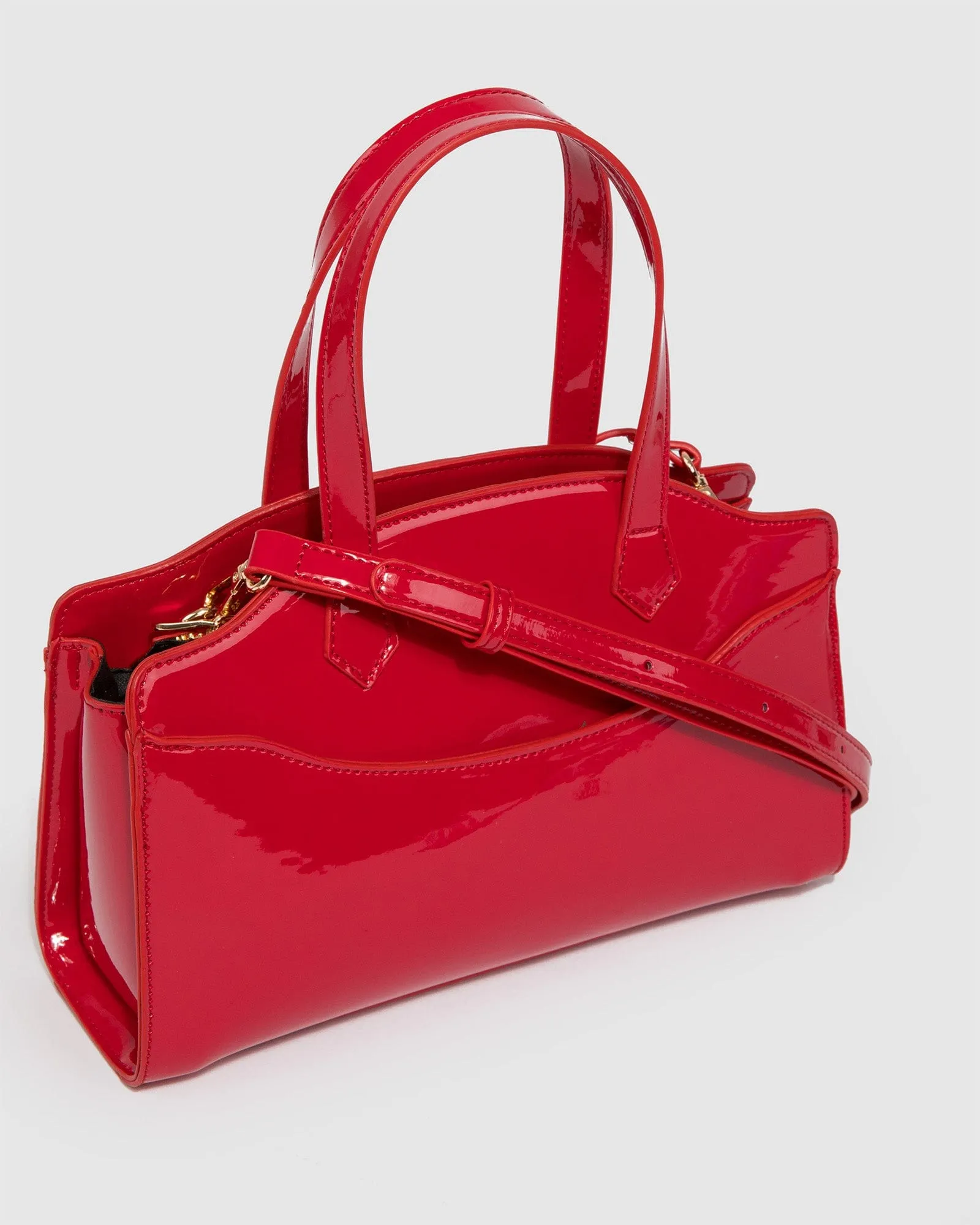 Red Lila Medium Tote Bag