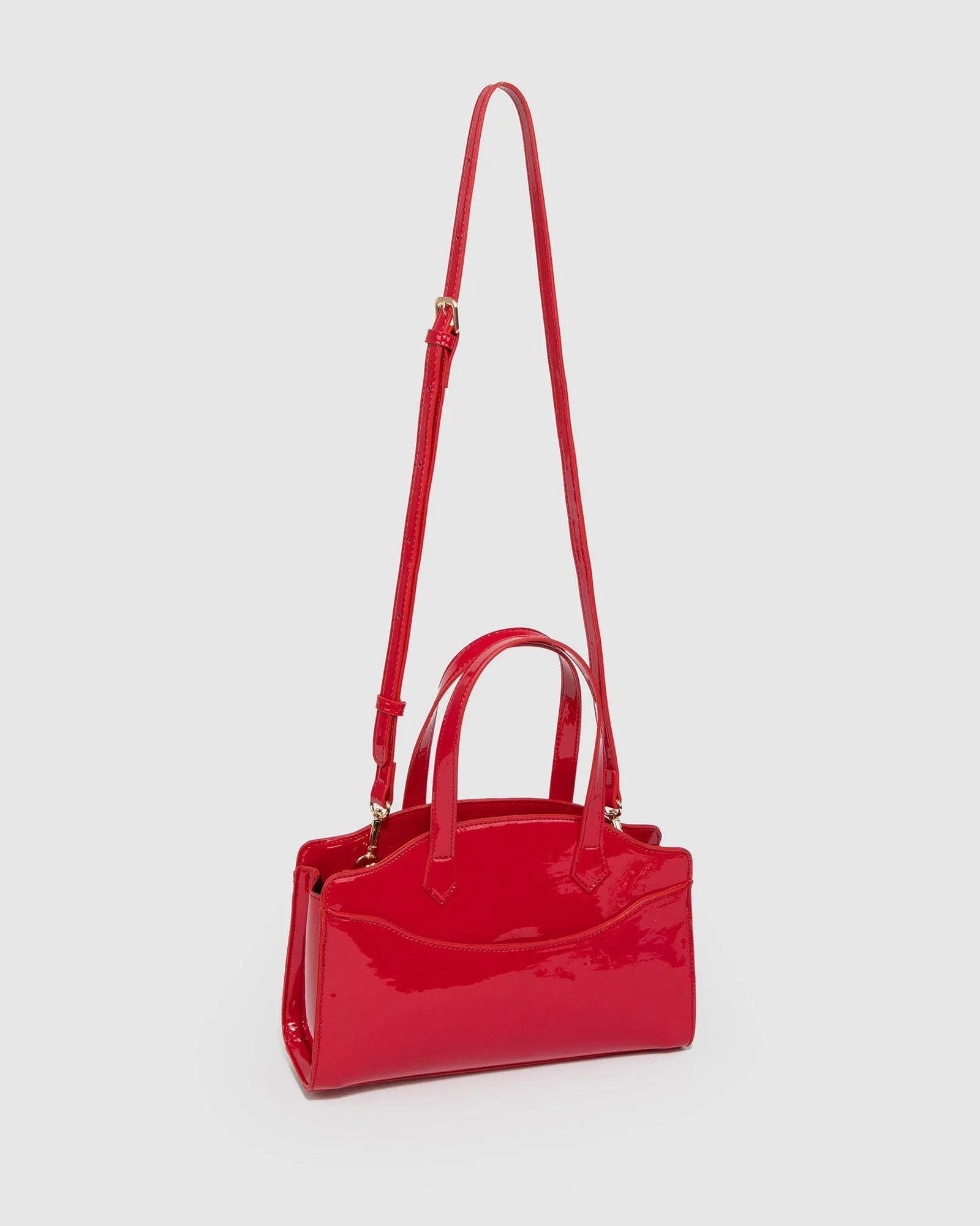 Red Lila Medium Tote Bag