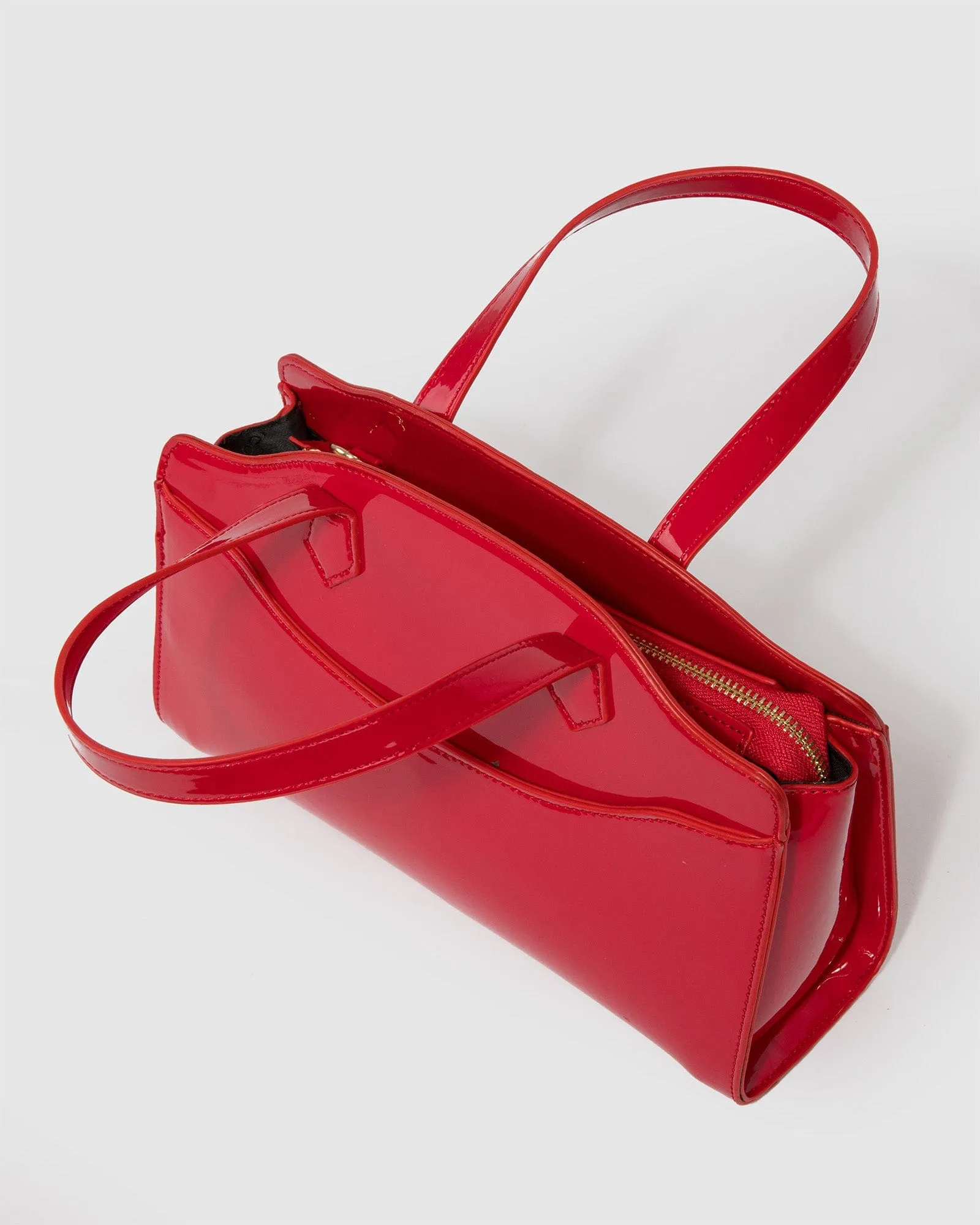 Red Lila Medium Tote Bag