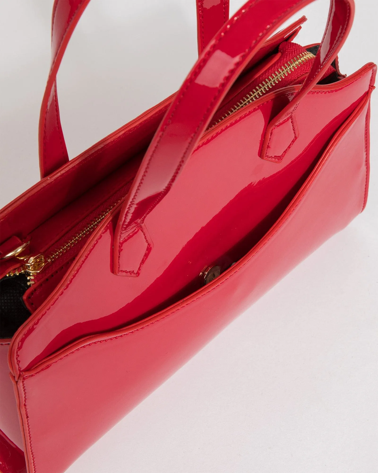 Red Lila Medium Tote Bag
