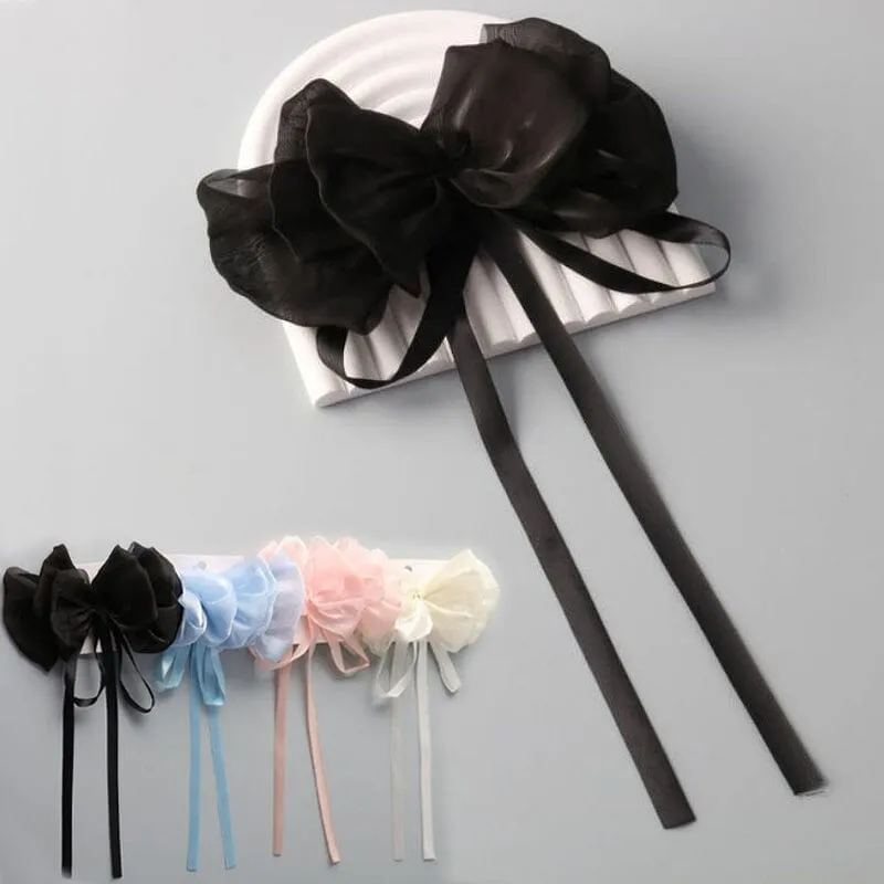 Silk Layer Bow Ribbon Tail 12744 (12 units)