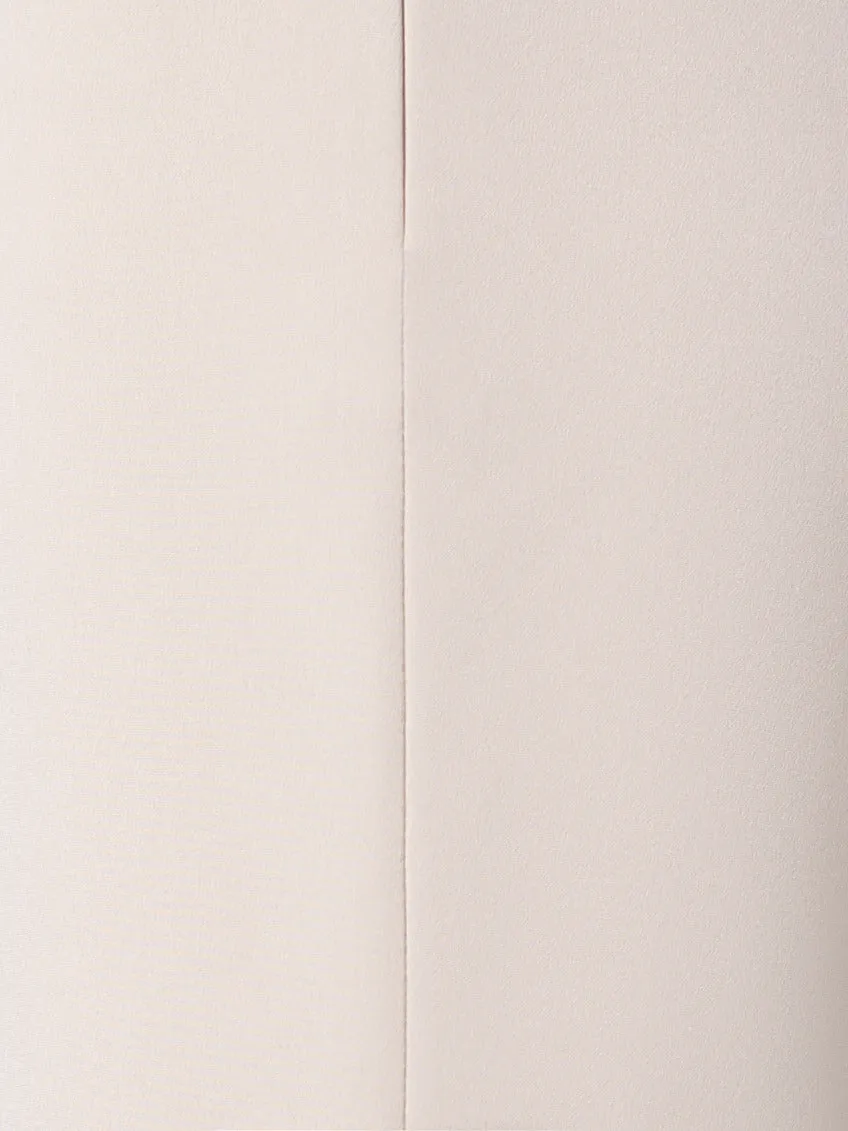 Slim Silk Pants with Stretch