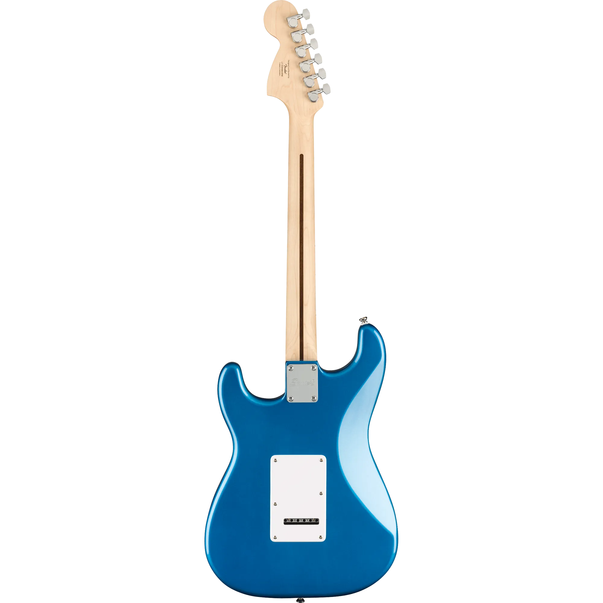 Squier Affinity Series Stratocaster HSS Pack Maple, Lake Placid Blue, 120V