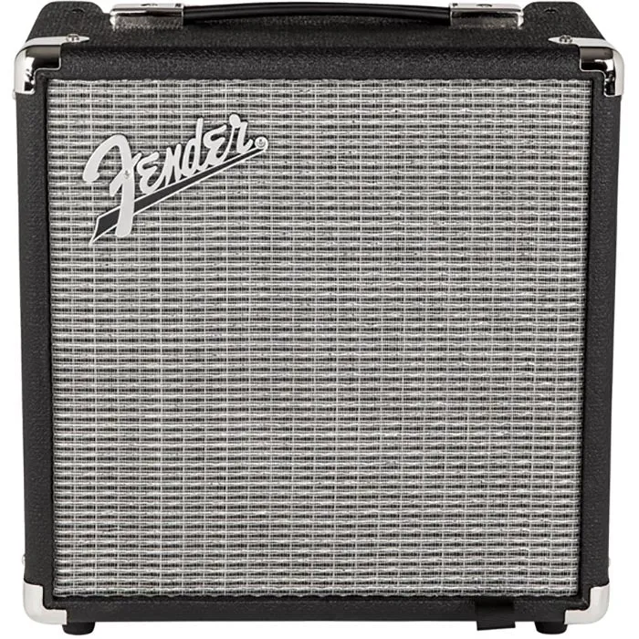 Squier Precision Bass Pj Pack With Rumble 15 V3 - Black - 120V