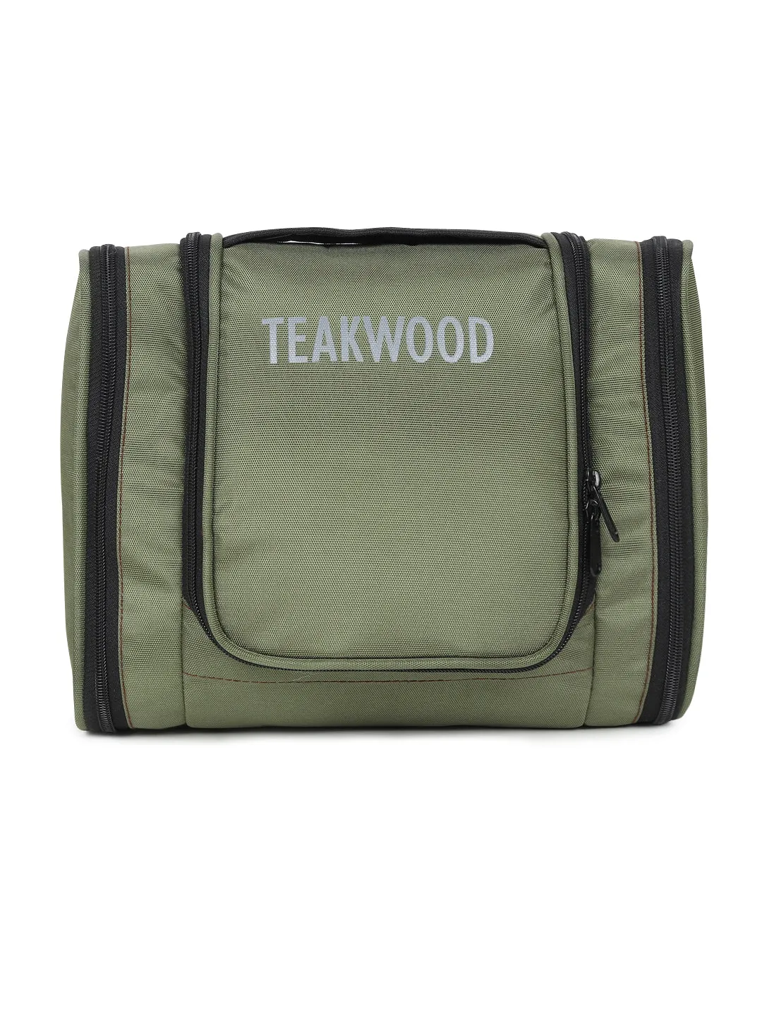 Teakwood Polyester Toiletry Kit Bag Olive Green - Clearance sale