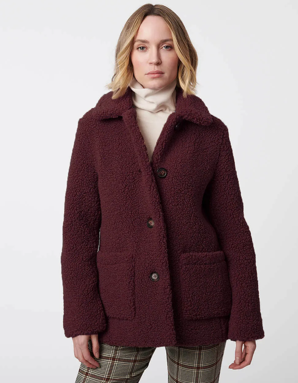 Teddy Vegan Fur Jacket