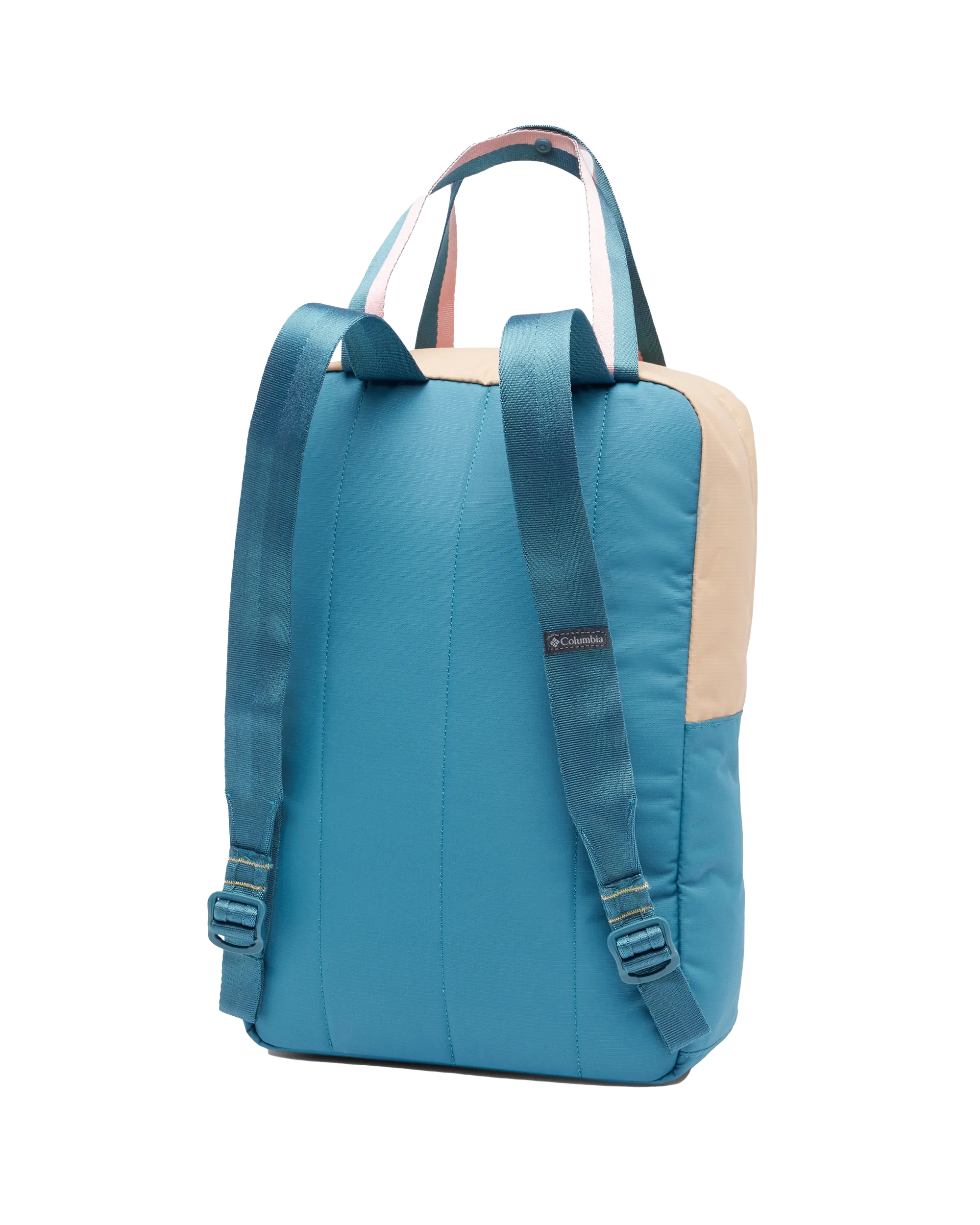 Trek Backpack in Canoe, Cloudburst & Salmon Rose
