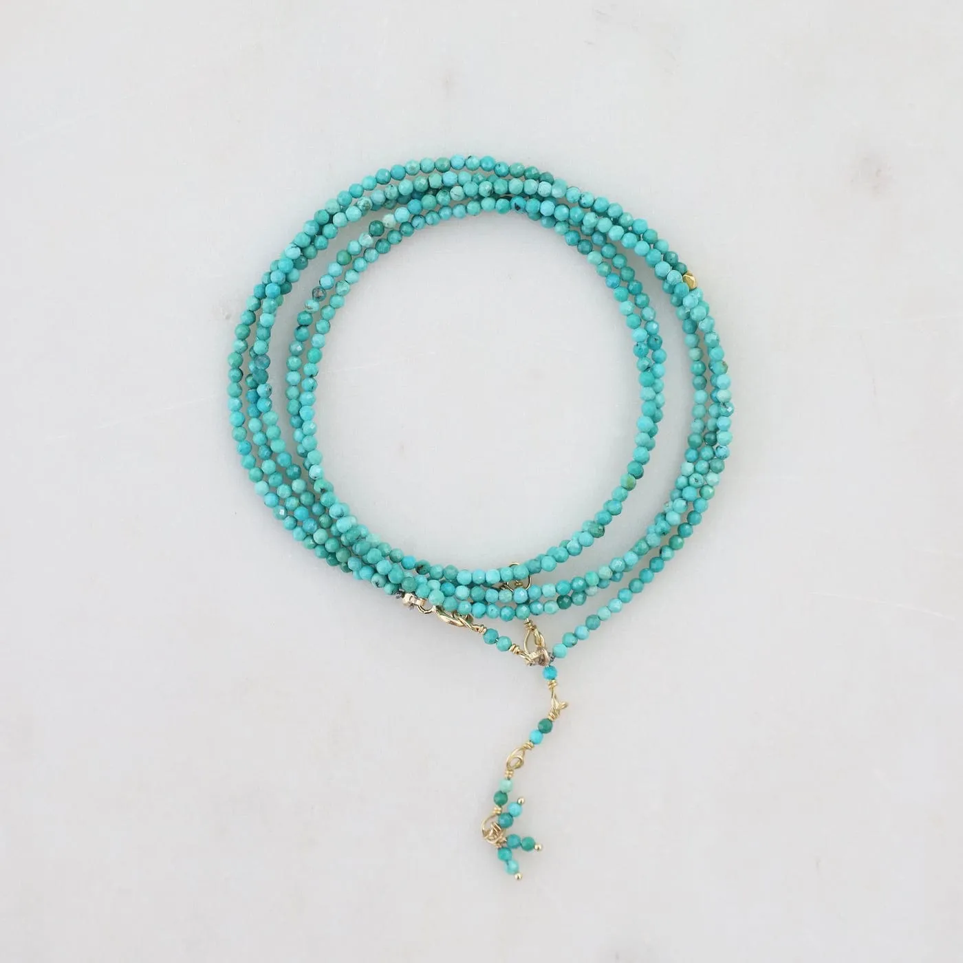 Turquoise Wrap Bracelet & Necklace