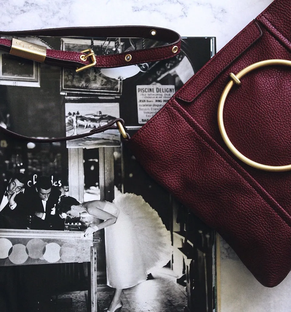 Tyler Satchel in Berry Sangria
