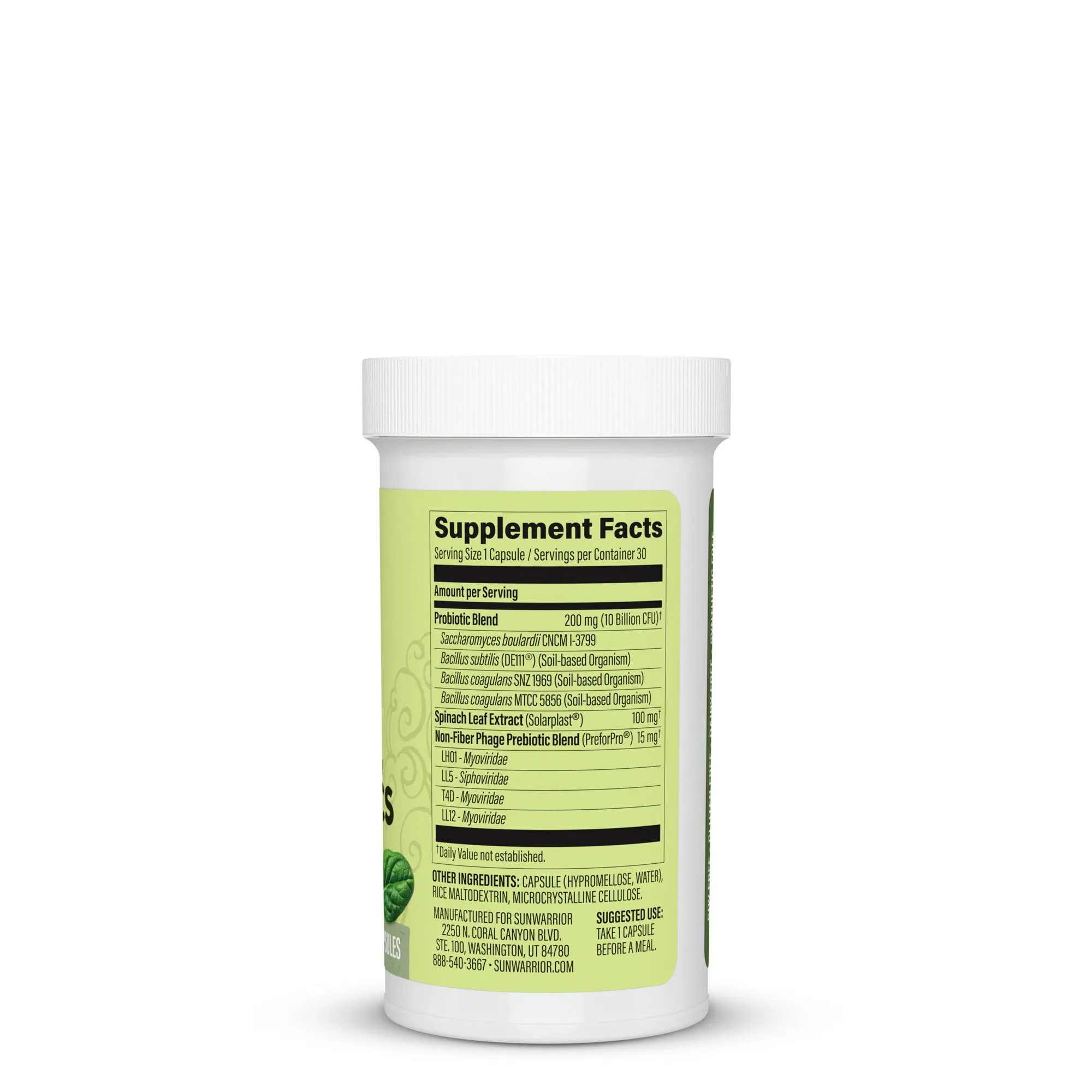 Vegan Probiotic Supplement
