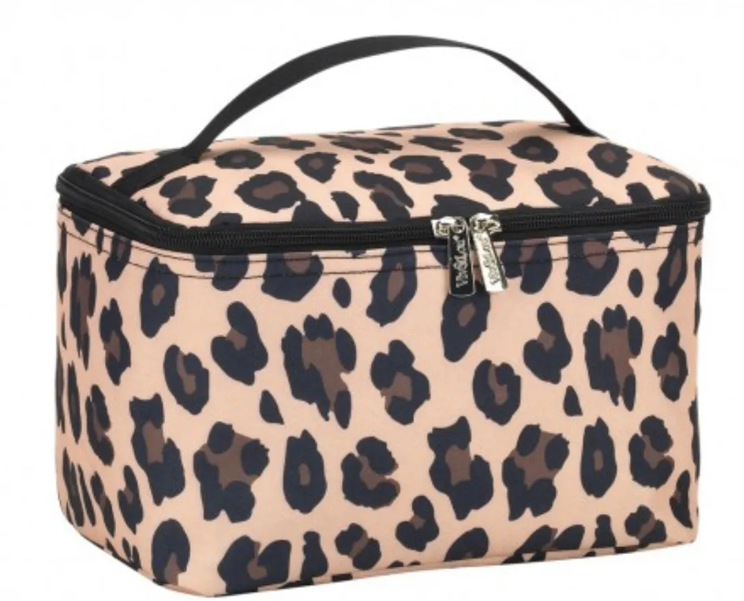 Wild Side Leopard Cosmetic Bag
