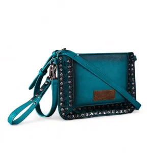 Wrangler Rivets Studded Wristlet/ Crossbody